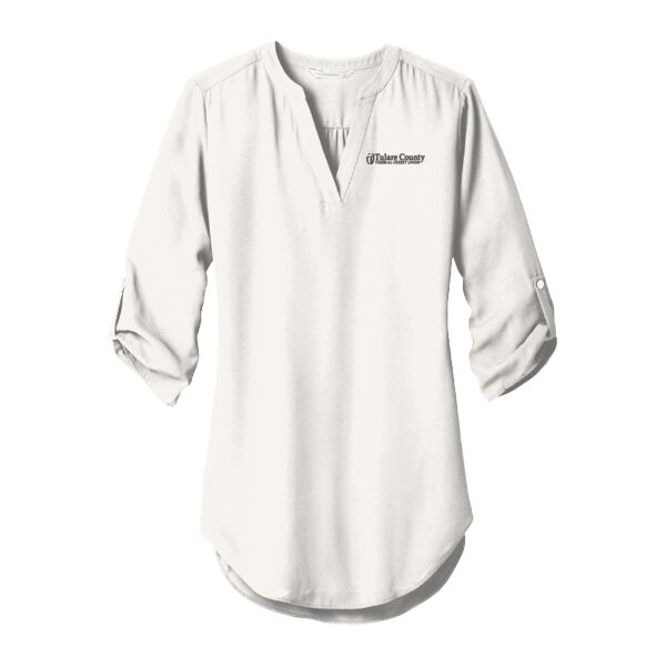 Port Authority ® Ladies 3/4-Sleeve Tunic Blouse Thumbnail