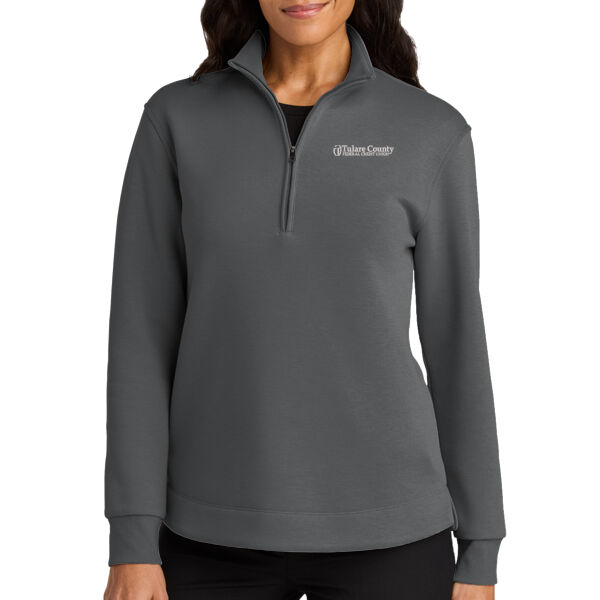 Port Authority® Women’s Wearever Signature Double Pique 1/4-Zip Thumbnail